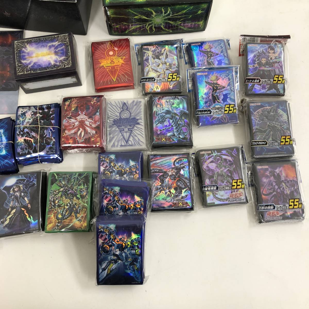 【1円～】遊戯王 OCG サプライ まとめ売り (スリーブ デッキケース フォルダ) ※パーツ欠品、破損未確認【中古品】_画像3