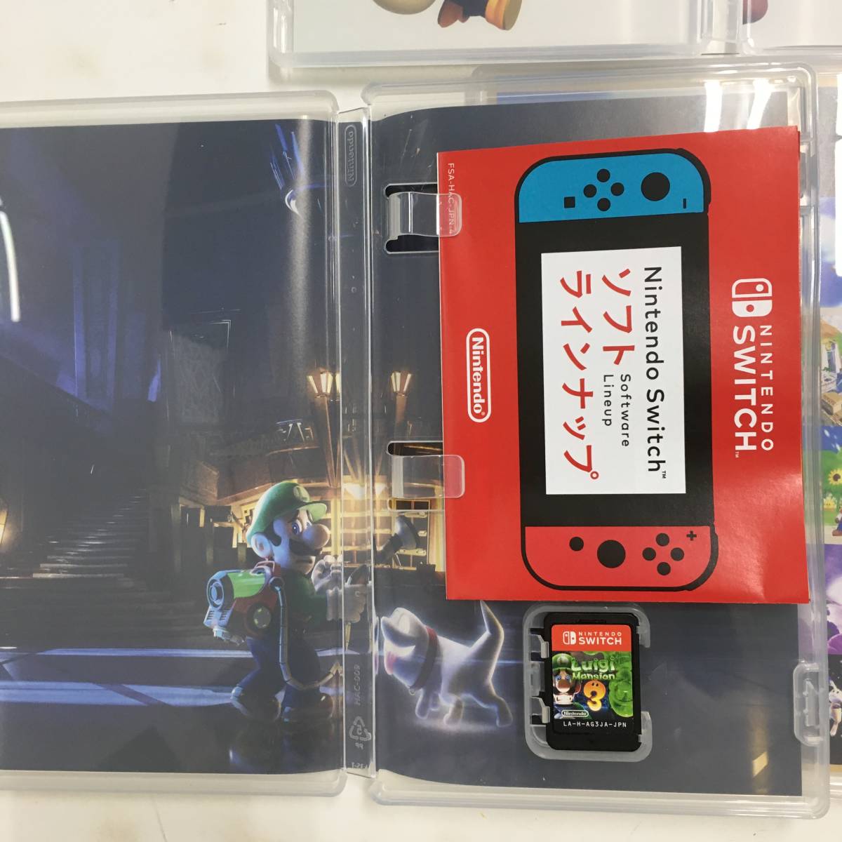 【1円～】Nintendo Switch ニンテンドースイッチ ソフト 3本セット マリオブラザーズ 3Dコレクション ルイージマンション3【中古品】_画像5