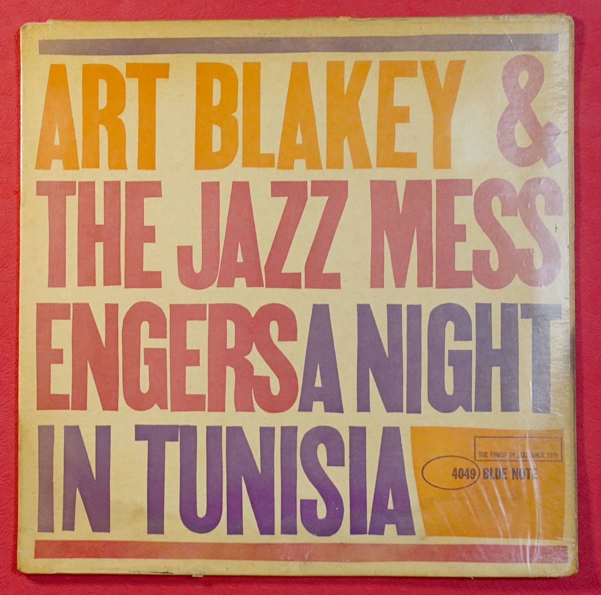 US BLUE NOTE BLP 4049 オリジナル A Night in Tunisia / Art Blakey 63rd/DG/RVG/EAR_画像1