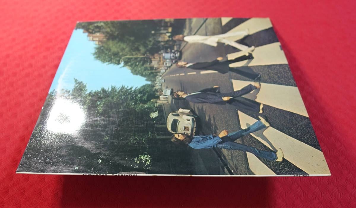 極美! UK Original 初回 APPLE PCS 7088 Abbey Road / The Beatles MAT:2/1+完品_画像3