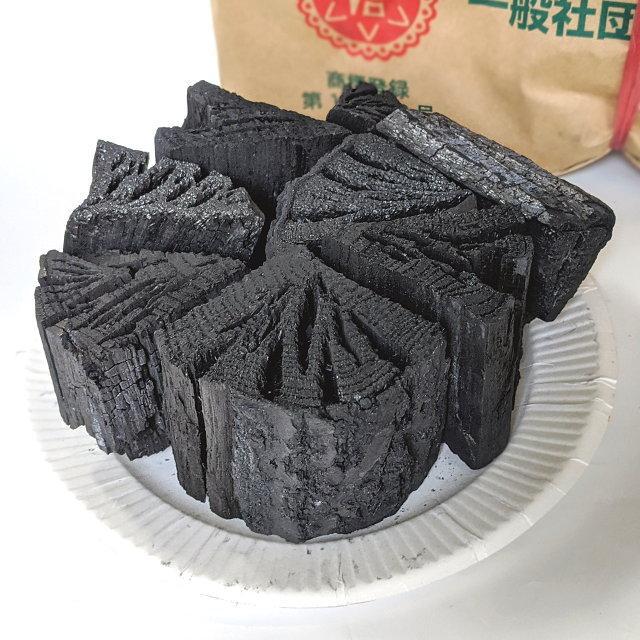 岩手 なら切炭 GI 6kg　炭 木炭 浄化 消臭 除湿 炊飯 バーベキュー BBQ キャンプ_画像2