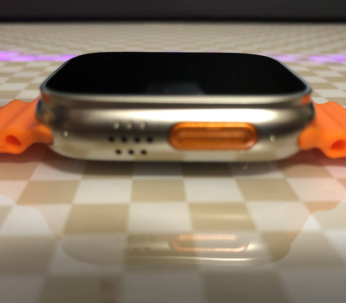 【新品】スマートウォッチ オレンジ 日本製アプリ対応 血圧 通話 歩数計 睡眠 防水_画像7