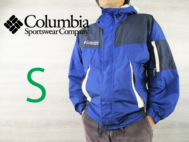 Columbia* Colombia < Zip in Zip up nylon jacket >M1934c