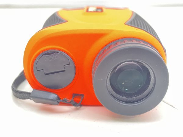 O303-N30-1393 Volvik ボルビック RANGE FINDER レンジファインダー V1 オレンジ レーザー距離計 箱 ケース付 現状品②_画像4