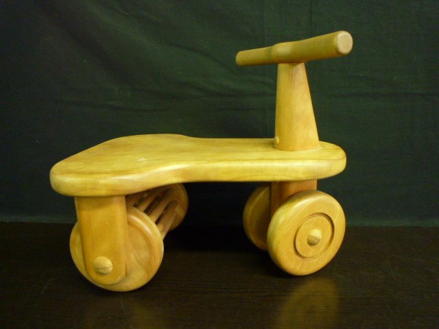 TLD-00199-03 Kara coro 木製 三輪車_画像4