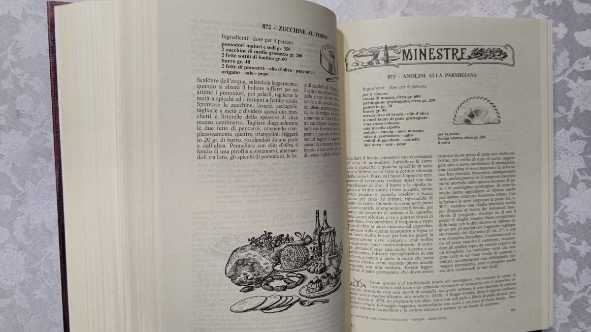 箱入りハードカバー洋書 LE RICETTE REGIONALI ITALIANE 箱入りハードカバー洋書 LE RICETTE REGIONALI ITALIANE