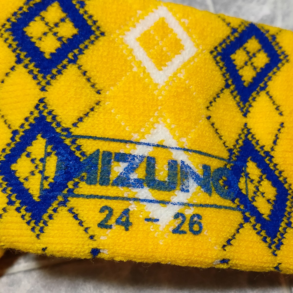 未使用 昔の MIZUNO 美津濃 ミズノ スキーソックス 24-26cm レトロ 靴下 ソックス 防寒 70s 80s_画像4