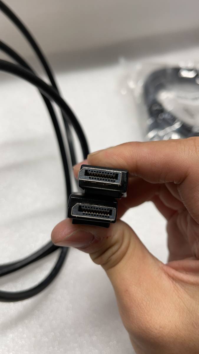 ディスプレイポート/DisplayPort ケーブル 1.8m 黒 未使用 大量在庫_画像2