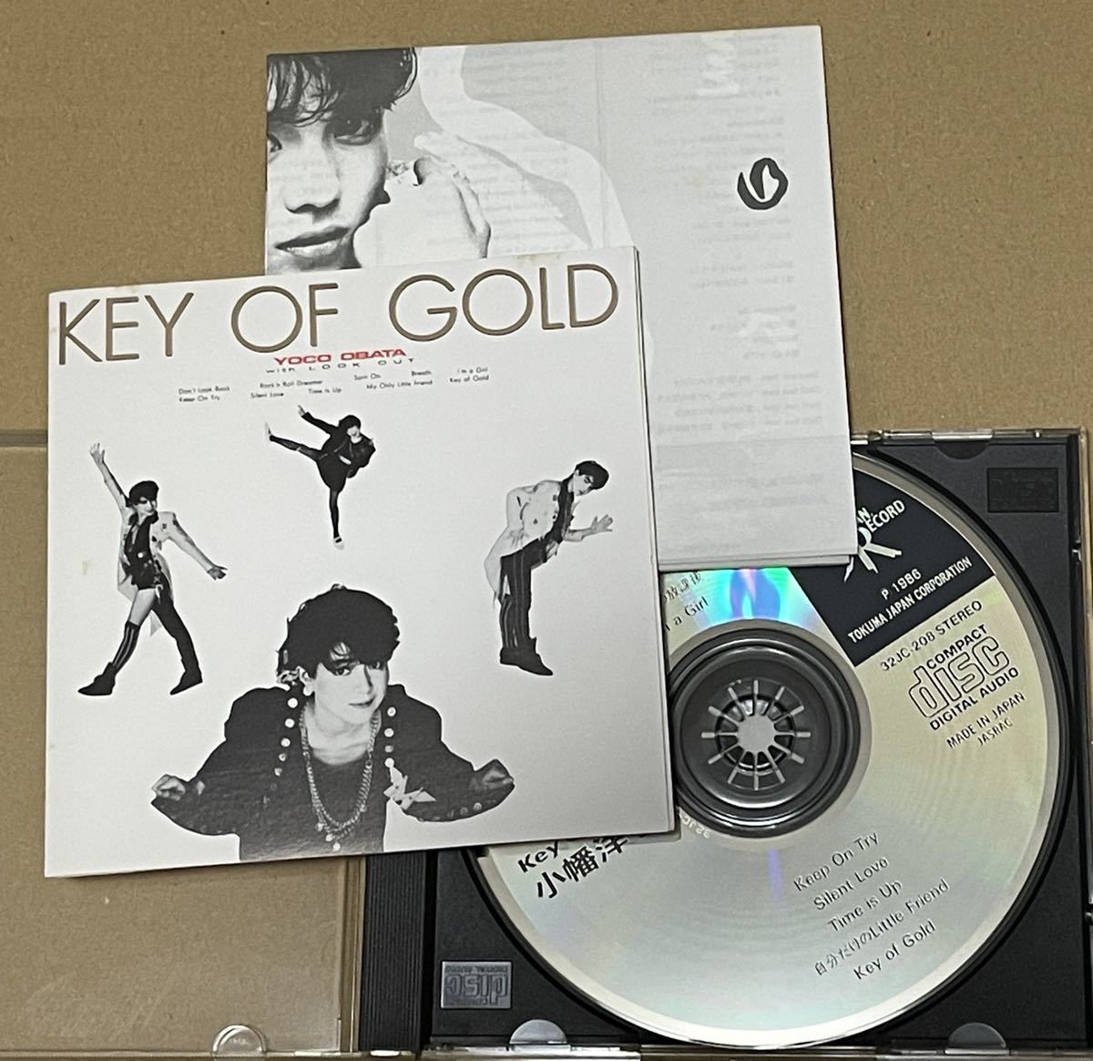 送料込 小幡洋子 - Key Of Gold / 32JC208_画像1