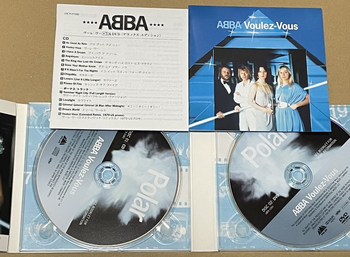 送料込 SHM-CD ABBA - Voulez-Vous Deluxe Edition 国内盤 CD+DVD / ヴーレ・ヴー+5 / UICY91582_画像2