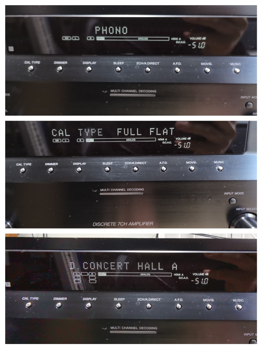  animation equipped SONY Sony multi channel amplifier TA-DA5400ES sound out OK present condition sale 