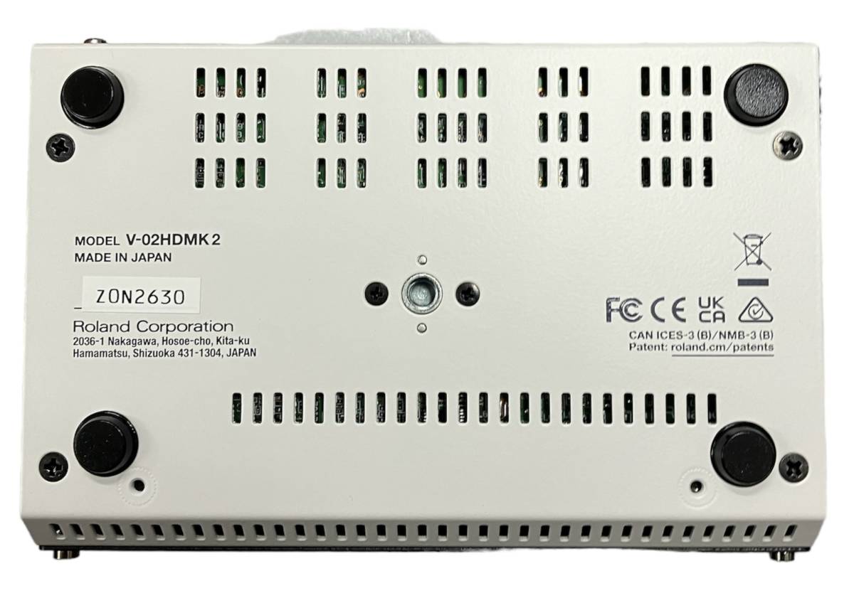 お12-052rK//【未使用】Roland V-02HD MKⅡ ビデオミキサー ビデオスイッチャー 開封品未使用_画像4