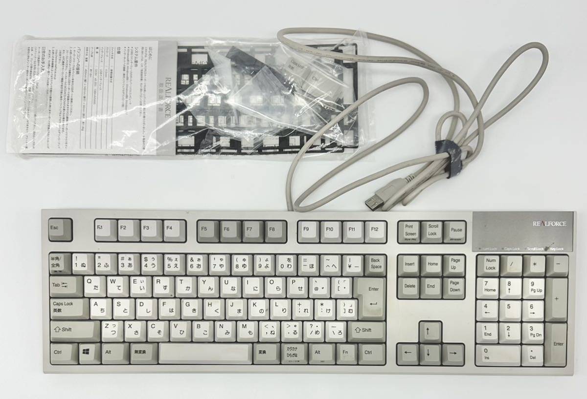 REALFORCE S 東プレ R2S-JPV-IV リアルフォース 日本語配列 送料込_画像7