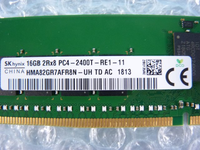 1PGD // 16GB DDR4 19200 PC4-2400T-RE1 Registered RDIMM 2Rx8 HMA82GR7AFR8N-UH // Dell EMC PowerEdge R730xd 取外_画像2