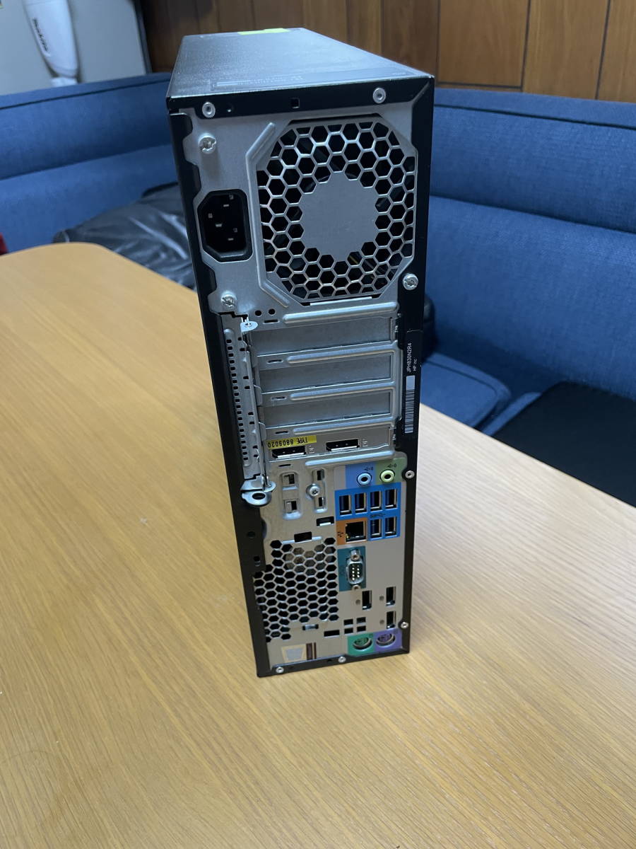 【HP Z240 SFF Workstation】 Xeon E3-1270 v5（4コア/8スレッド）/16GB/500GB HDD ※中古_画像2