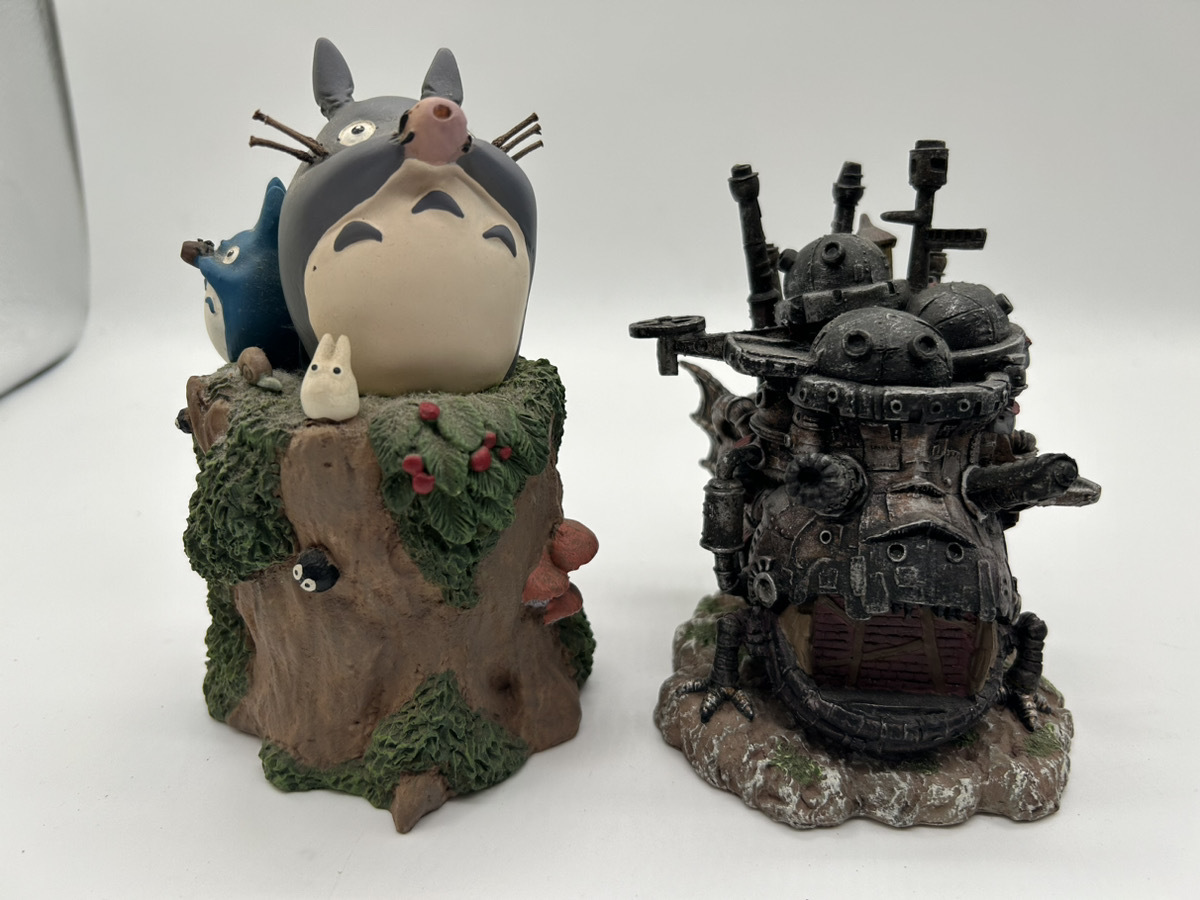 Yahoo!オークション - 1709-01 となりのトトロ貯金箱&ハウルの Yahoo!オークション - 1709-01 となりのトトロ貯金箱&ハウルの