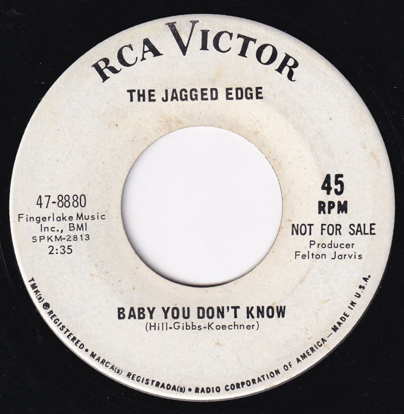 The Jagged Edge - Deep Inside / Baby You Don't Know ノーザンソウル_画像2