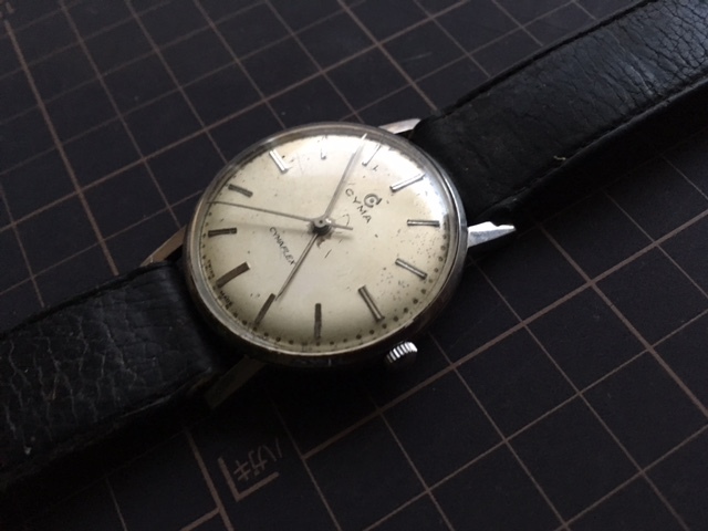  rare rare antique CYMA Cima CYMAFLEX SWISS MADE 514001 S Vintage hand winding men's wristwatch 