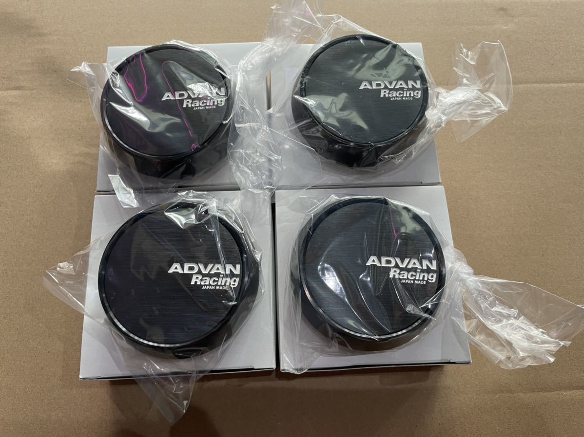 ### prompt decision new goods Advan racing center cap Z9934 73 pie black MIDDLE Advan GT RS3 RC3 RS2 RG3 RG4 RS-DF TC4