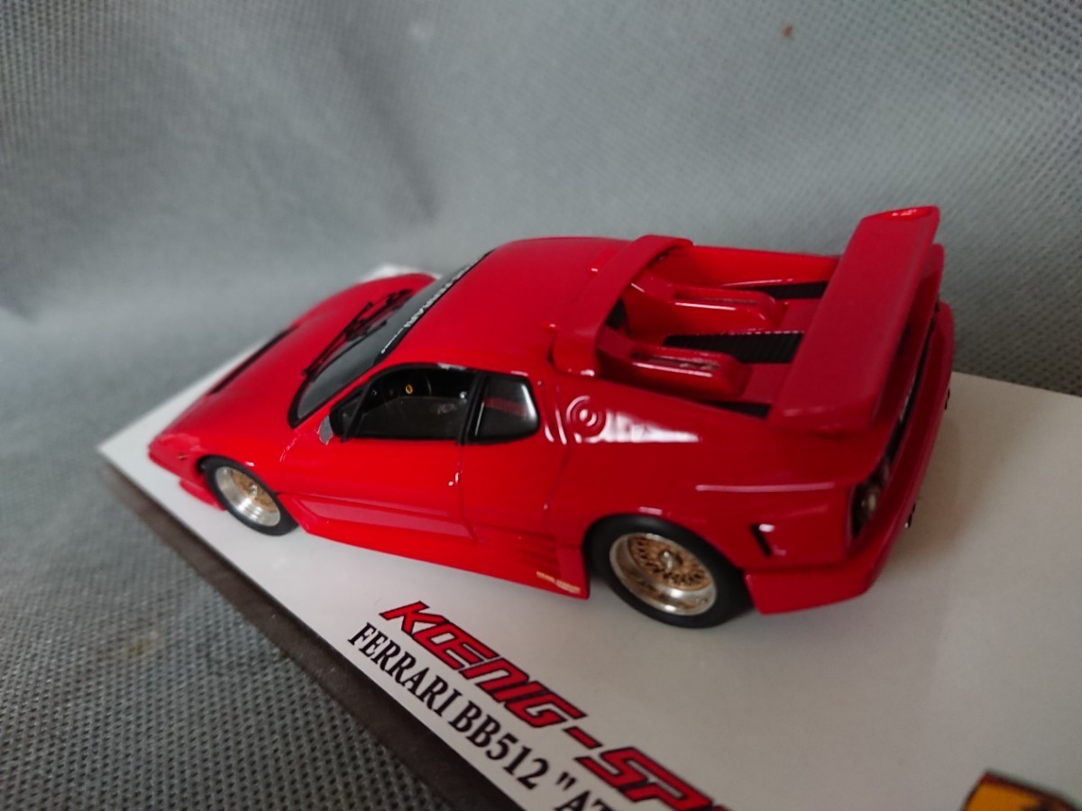 AMR / ANNECY GT ONE FACTORY Ferrari 512BB KOENIG ATMOPHERIQUE 1/43 ケーニッヒ_画像5