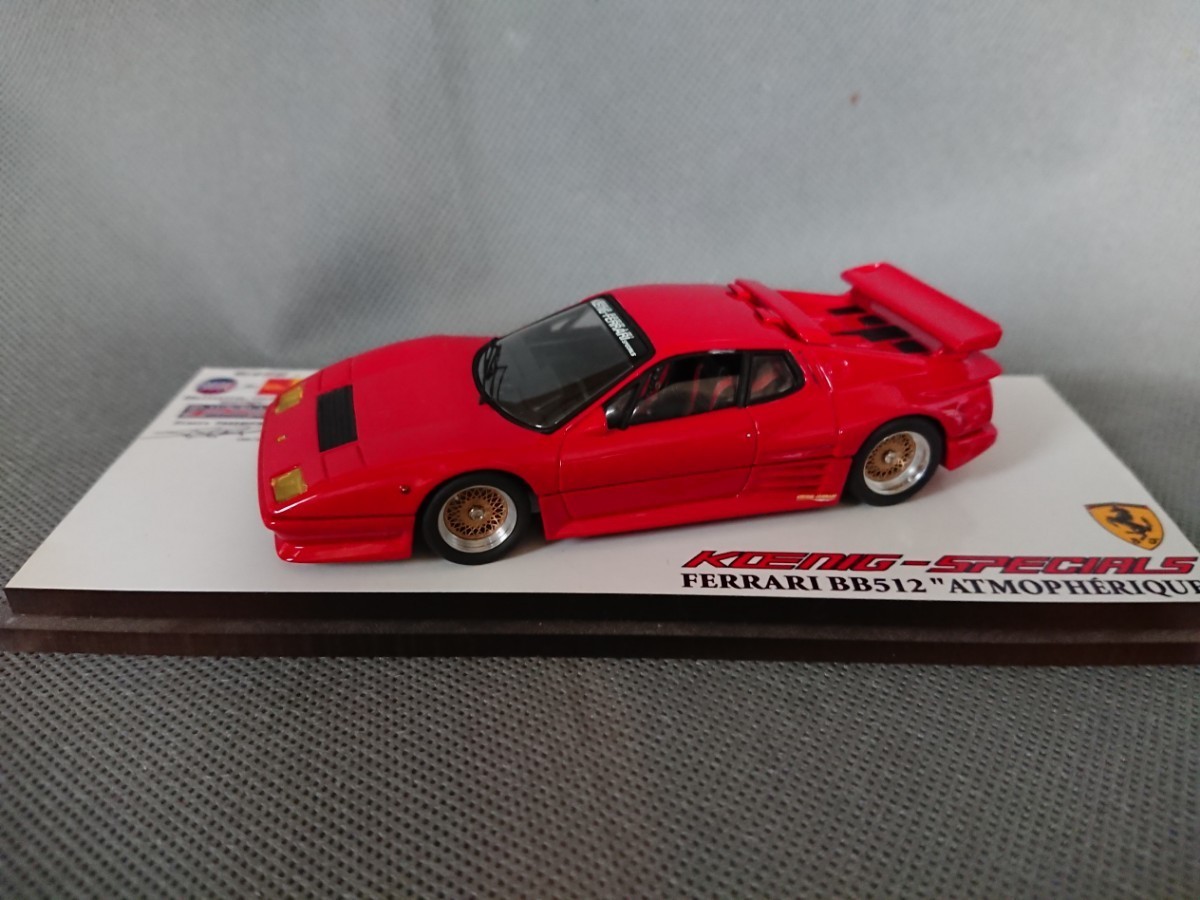 AMR / ANNECY GT ONE FACTORY Ferrari 512BB KOENIG ATMOPHERIQUE 1/43 ケーニッヒ_画像2