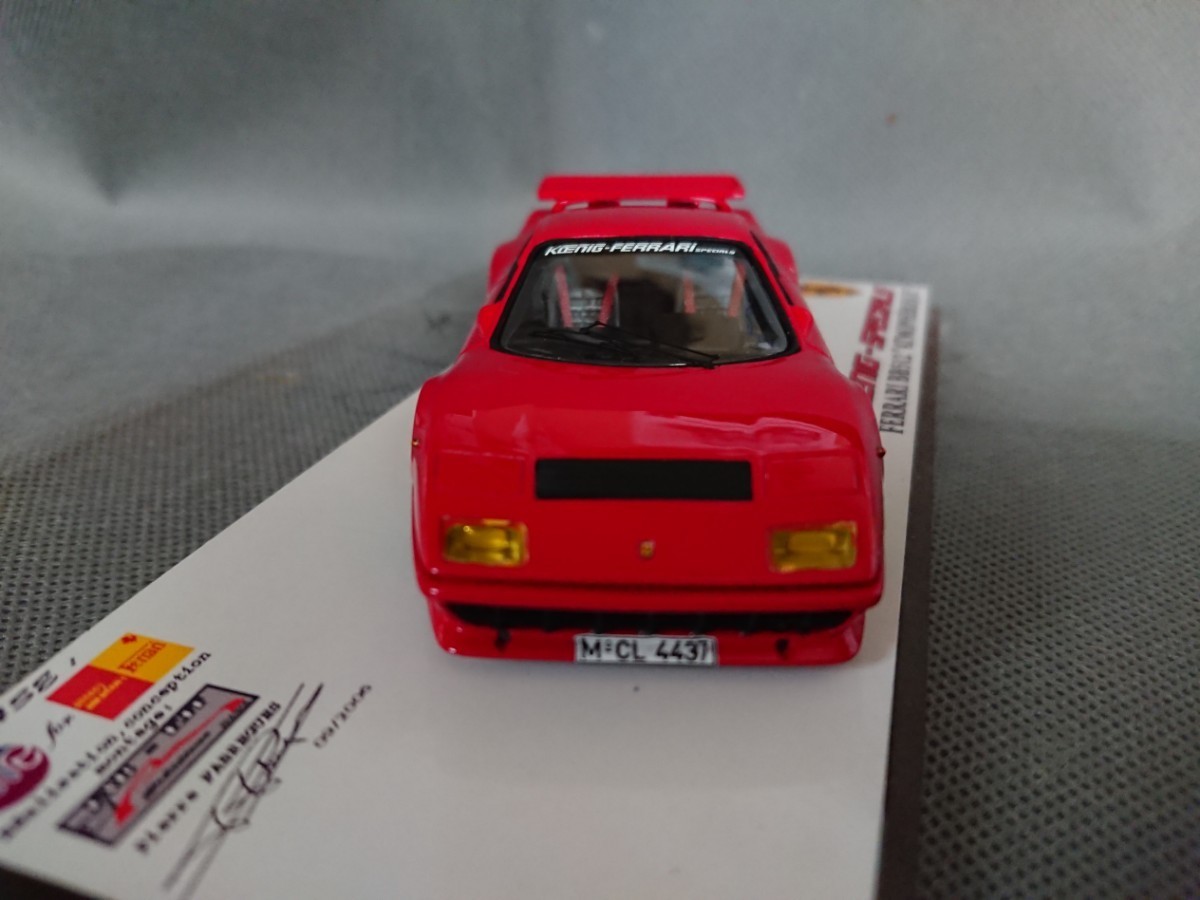 AMR / ANNECY GT ONE FACTORY Ferrari 512BB KOENIG ATMOPHERIQUE 1/43 ケーニッヒ_画像4