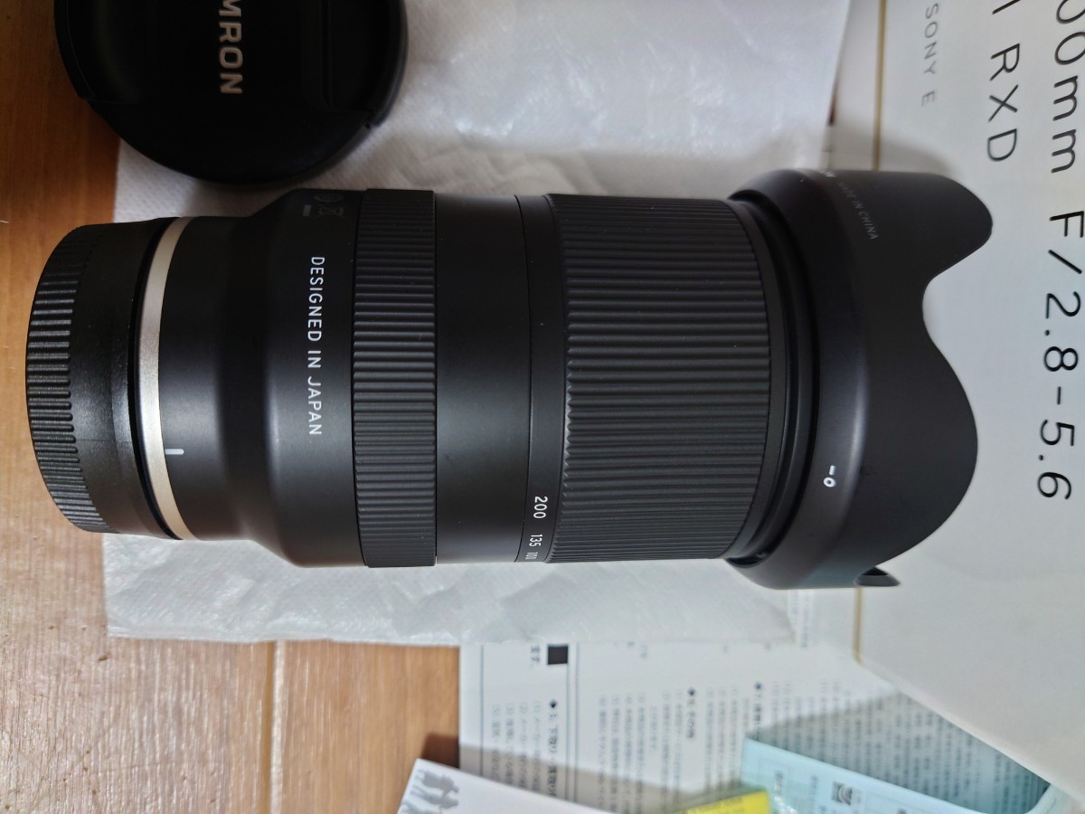 超美品　2027年まで保証書付き　TAMRON 28-200mm F2.8-5.6 Di Ⅲ RDX　SONY Eマウント　_画像7