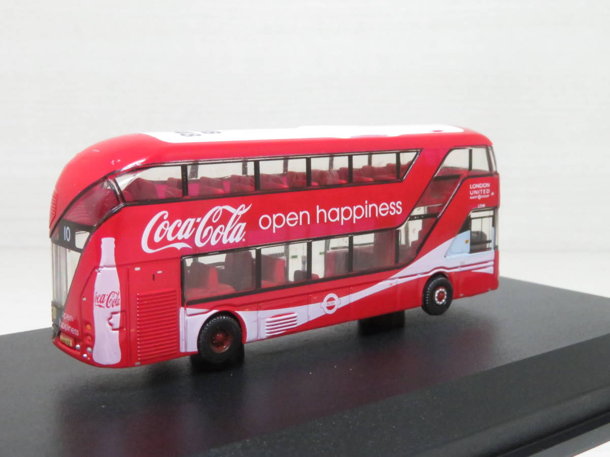 ニュールートマスター　London United　2階建てバス　コカ・コーラ　Coca-Cola　OXFORD　オックスフォード　1/148_画像5