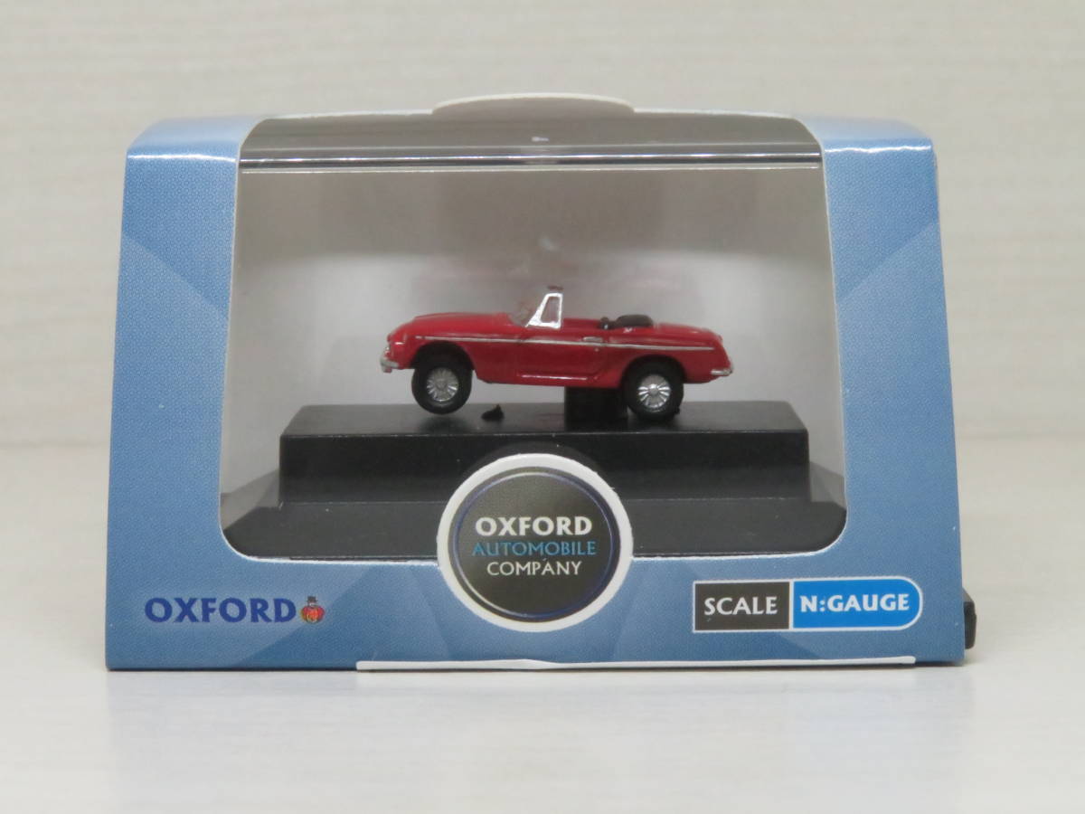 MGB　ロードスター　（タータンレッド）　OXFORD　オックスフォード　1/148_画像1