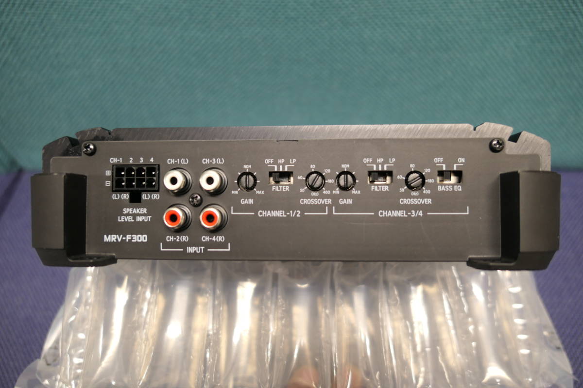 ALPINE MRV-F300 4チャンネル　パワーアンプ　Power Amplifer　アルパイン_画像4