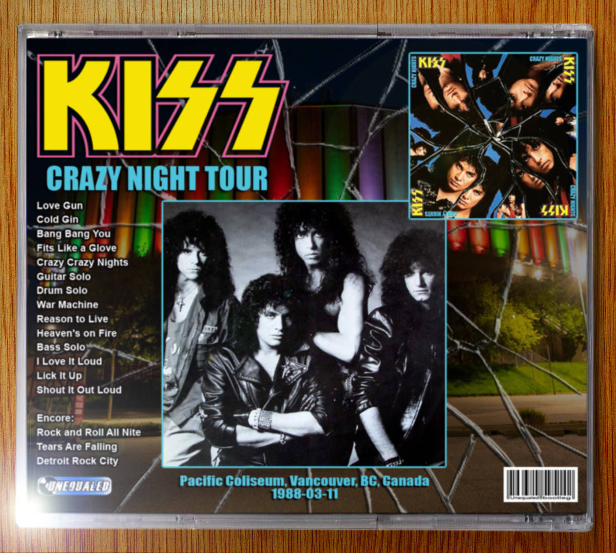 KISS 1988-03-11 Vancouver 2CD_画像2