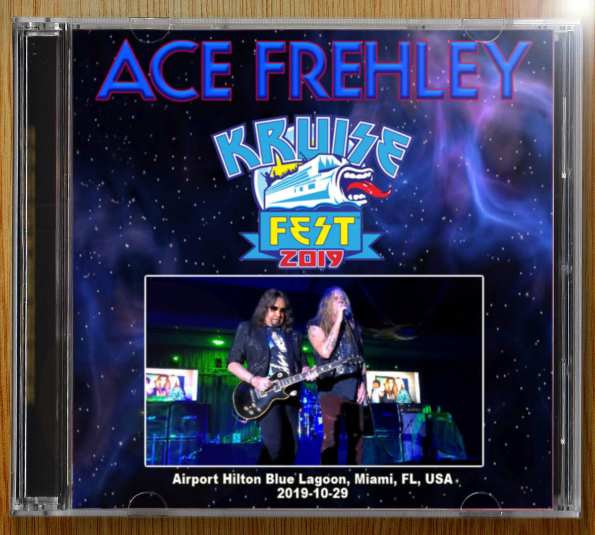 Ace Frehley 2019-10-29 Airport Hilton Blue Lagoon 2cd_画像1