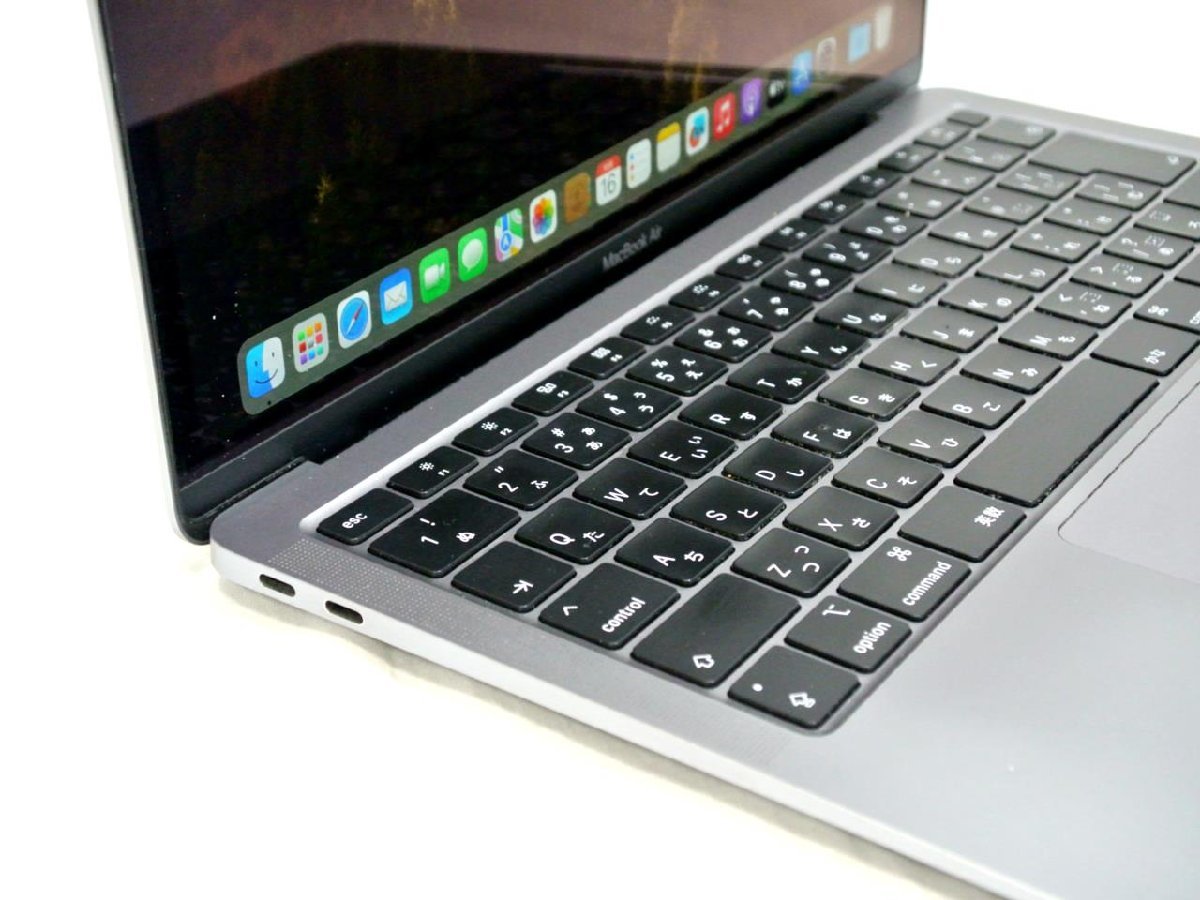 Bランク品（中古美品）APPLE [中古]MACノート MacBook Air Retinaディスプレイ 1100/13.3 MWTJ2J/A [スペースグレイ]_画像3