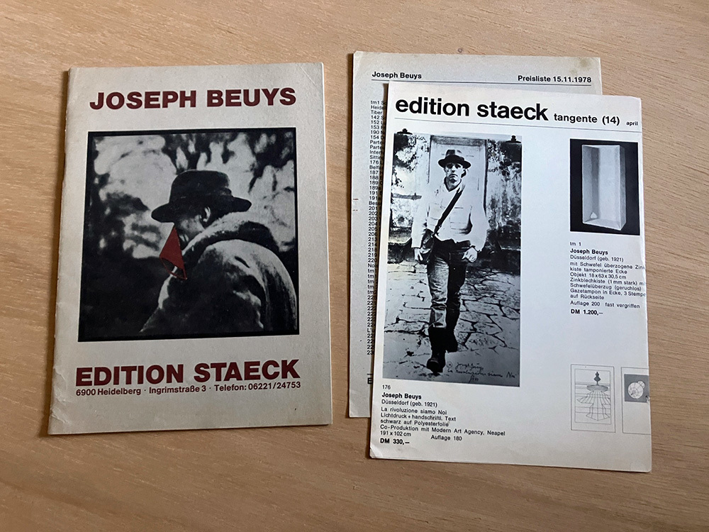 ヨーゼフ・ボイス | Joseph Beuys Edition Staeck (Edition Staeck)_画像1