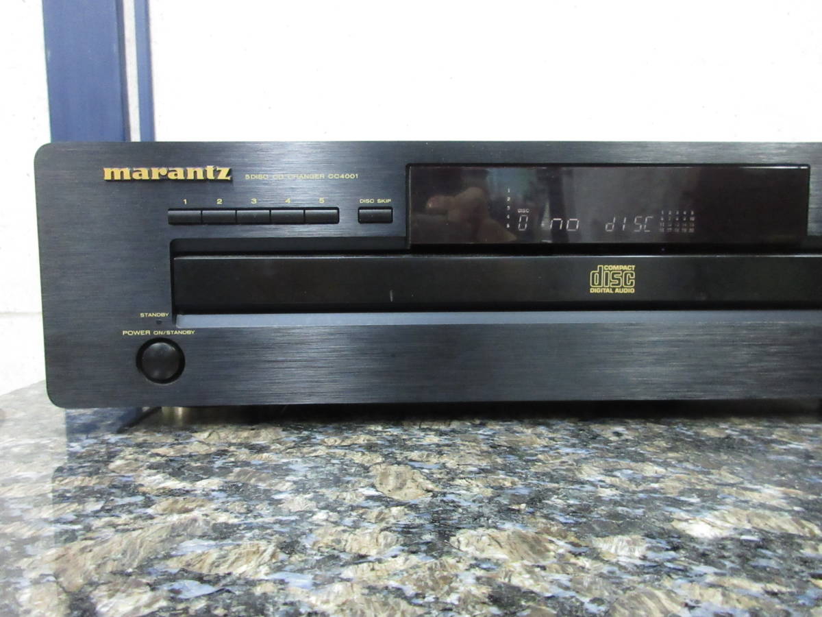 【良品】marantz CDプレーヤー CC4001 マランツ_画像3