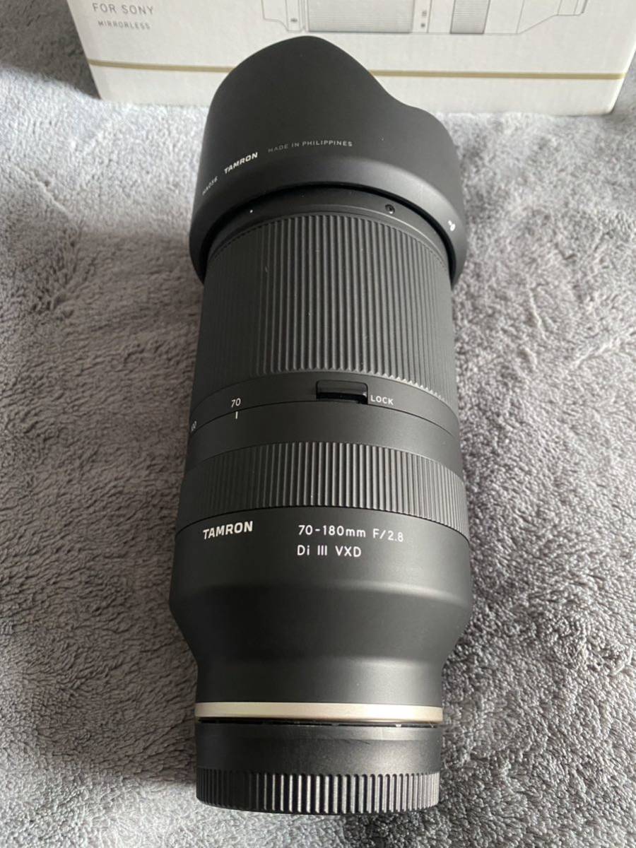 TAMRON タムロン 70-180mm F/2.8 Di III VXD SONY E マウント (ソニーEマウント)( Model A056 ) 美品 元箱あり_画像3