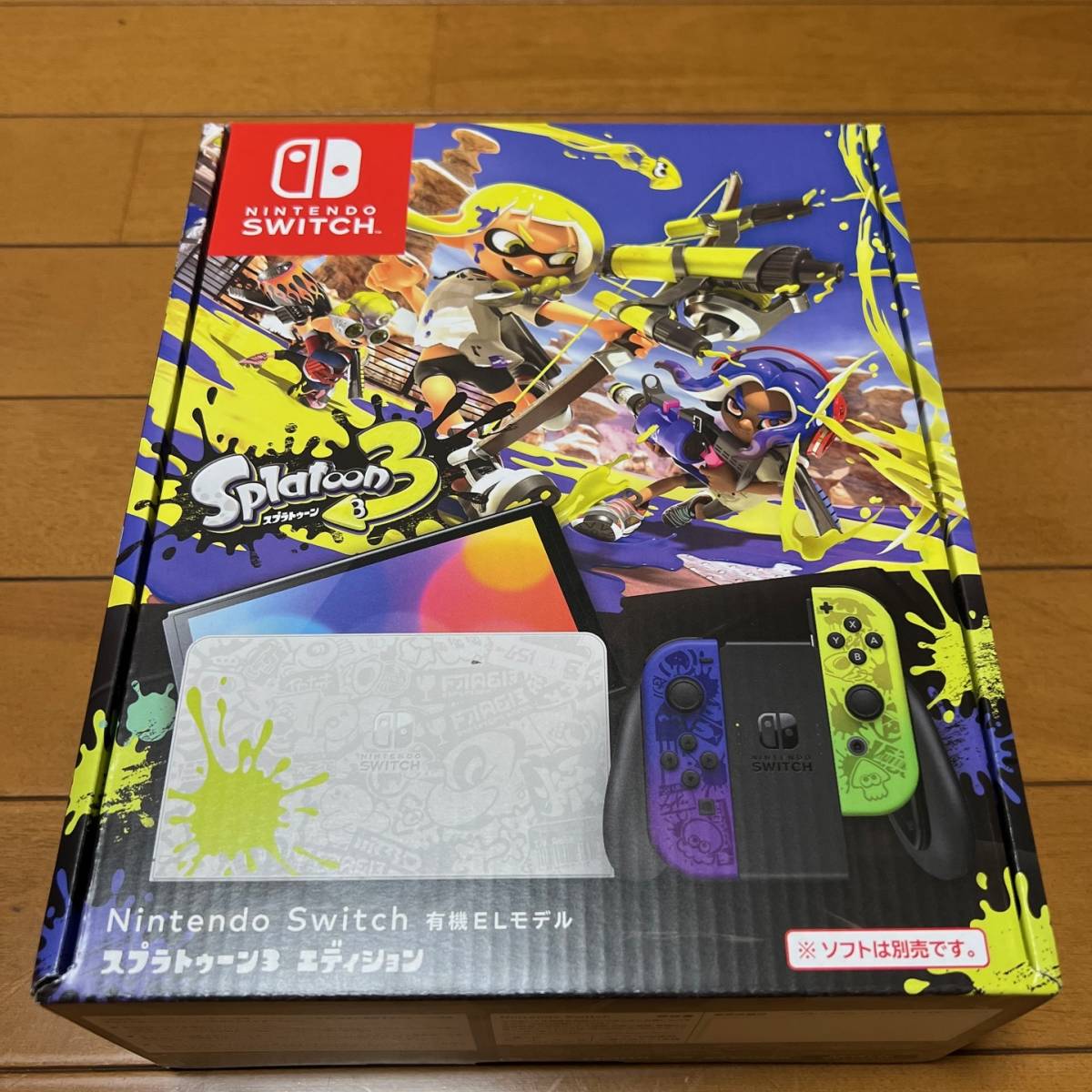 完全未使用新品 ニンテンドー スイッチ 有機ELモデル スプラトゥーン3エディション 即納 保証書未記入