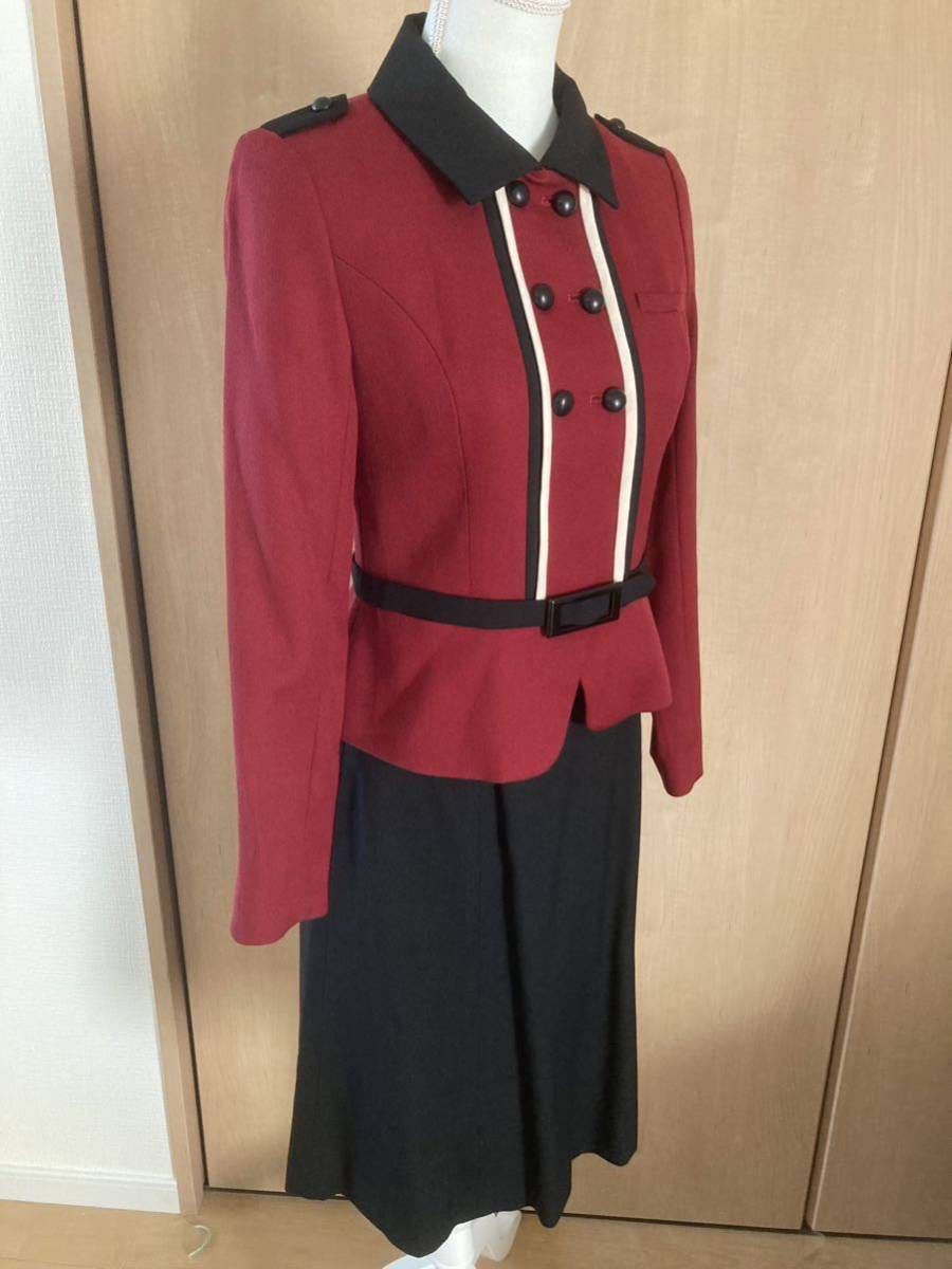 *U-FACTORY made companion elevator girl acceptance . uniform jacket & skirt uniform set * sightseeing large .5 lady's One-piece 