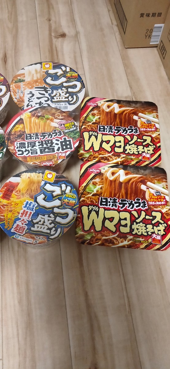 カップ麺 アソート詰め合わせ！デカ盛り ごつ盛り大盛 カップラーメン＆焼そば合計13点セット！日清 マルちゃん 明星 東洋水産_画像2