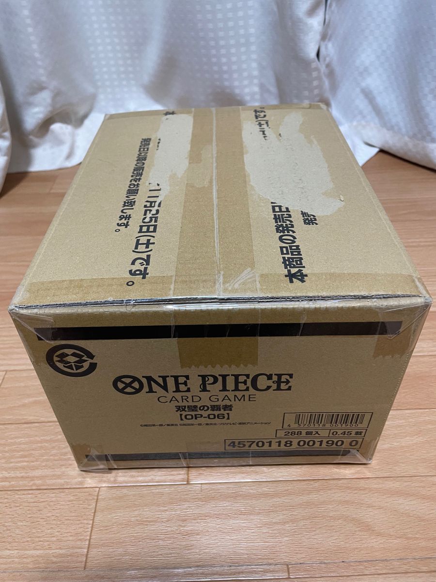 【新品未開封】1カートン（12BOX）双璧の覇者 ワンピース カードゲーム ONEPIECE ④