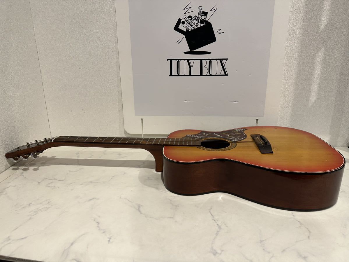 【中古】アコースティックギター Great Lake Deluxe FOLK GUITAR SUWA NAGANO JAPAN ハミングバード ジャパンヴィンテージ 国産【札TB01】_画像8