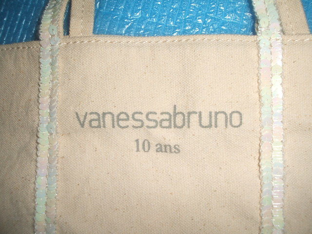 レア！vanessabruno ヴァネッサ ブリューノ の１０周年記念トートバッグ_画像4