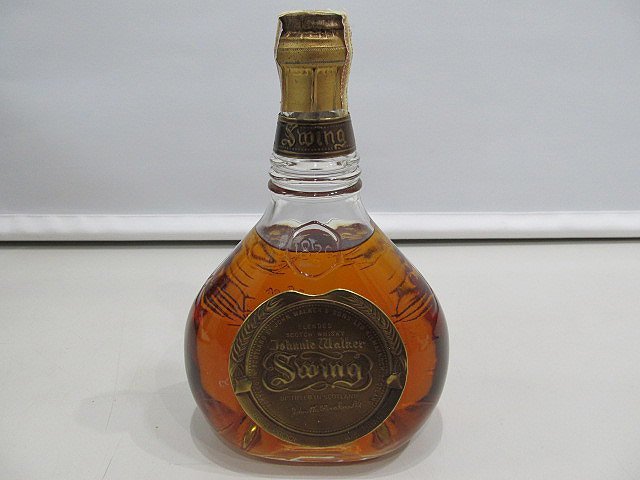 １円 【初売り】未開封古酒　ジョニーウォーカー　スウィング　コルクキャップ　4/5QUART 86.5PROOF_画像2