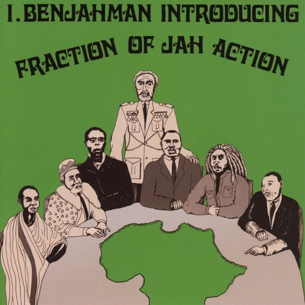2CD レゲエ ダブ I Benjahman - Fraction Of Jah Action / DENNIS BOVELL / RICO RODRIGUEZ / 1983年 打ち込みとホーン、メロディカ融合の画像1