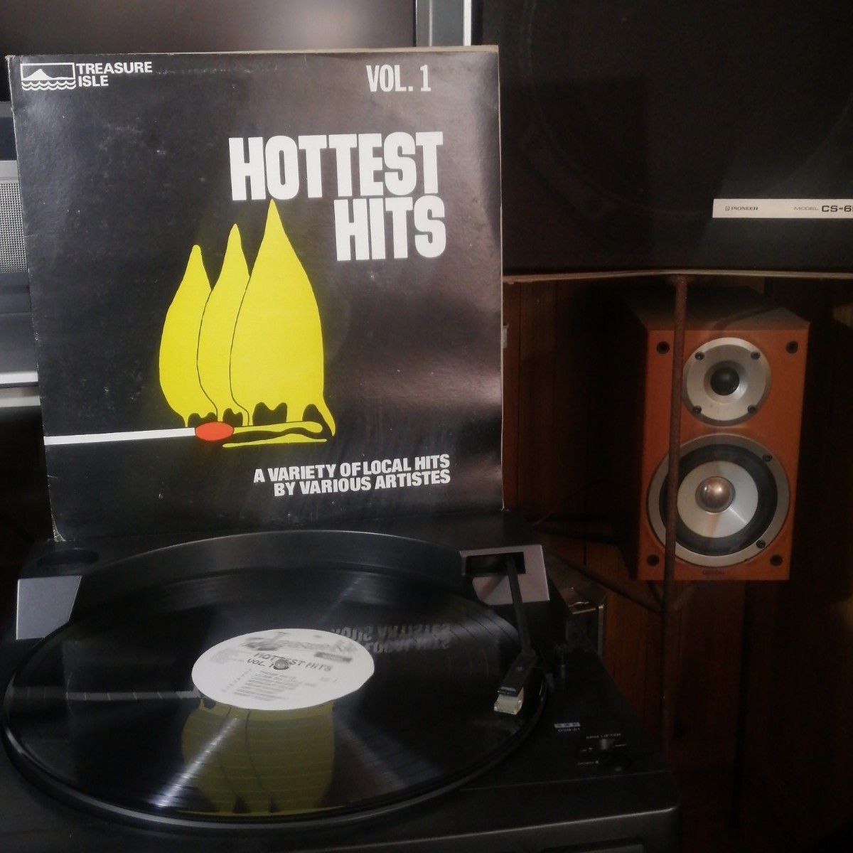 LP レコード Hottest Hits Volume 1 Treasure Isle スカ / ロックステディ / プロデューサー : Duke Reid_画像2