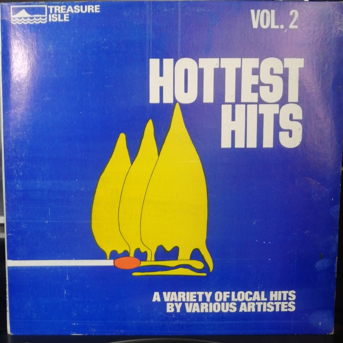LP レコード Hottest Hits Volume 2 Treasure Isle スカ / ロックステディ 大名盤シリーズ プロデューサー : Duke Reid 再生確認済_画像1