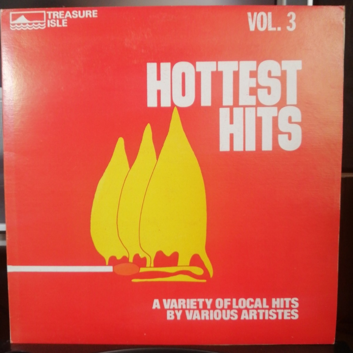 LP レコード Hottest Hits Volume 3 Treasure Isle スカ / ロックステディ 名盤シリーズ / プロデューサー : Duke Reid 再生確認済_画像1