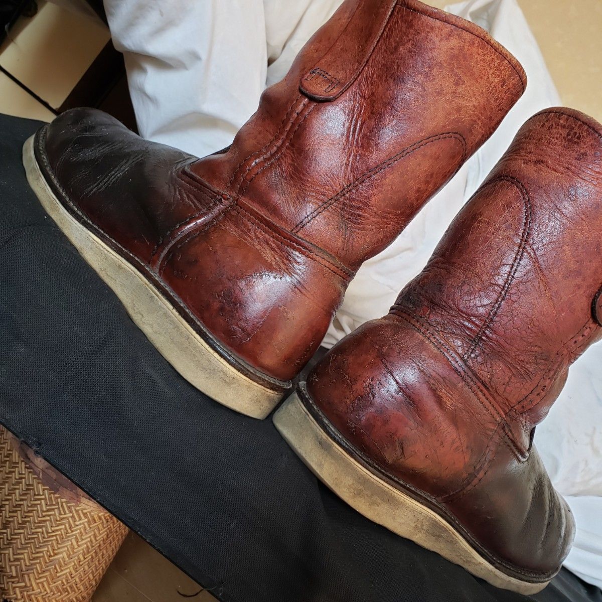 PT91 ビンテージ vintage レッドウィング REDWING 2276 ペコス PECOS ブーツ boots 米国製9D