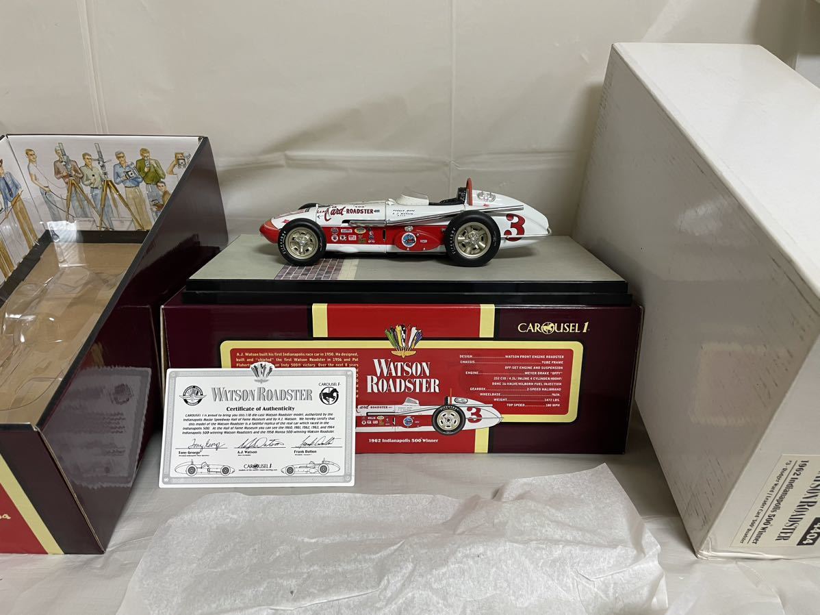 1/18 ミニカー　1962 Indianapolis 500 Winner インディアナポリス　稀少品　CL4404 レーシング　ロードスター