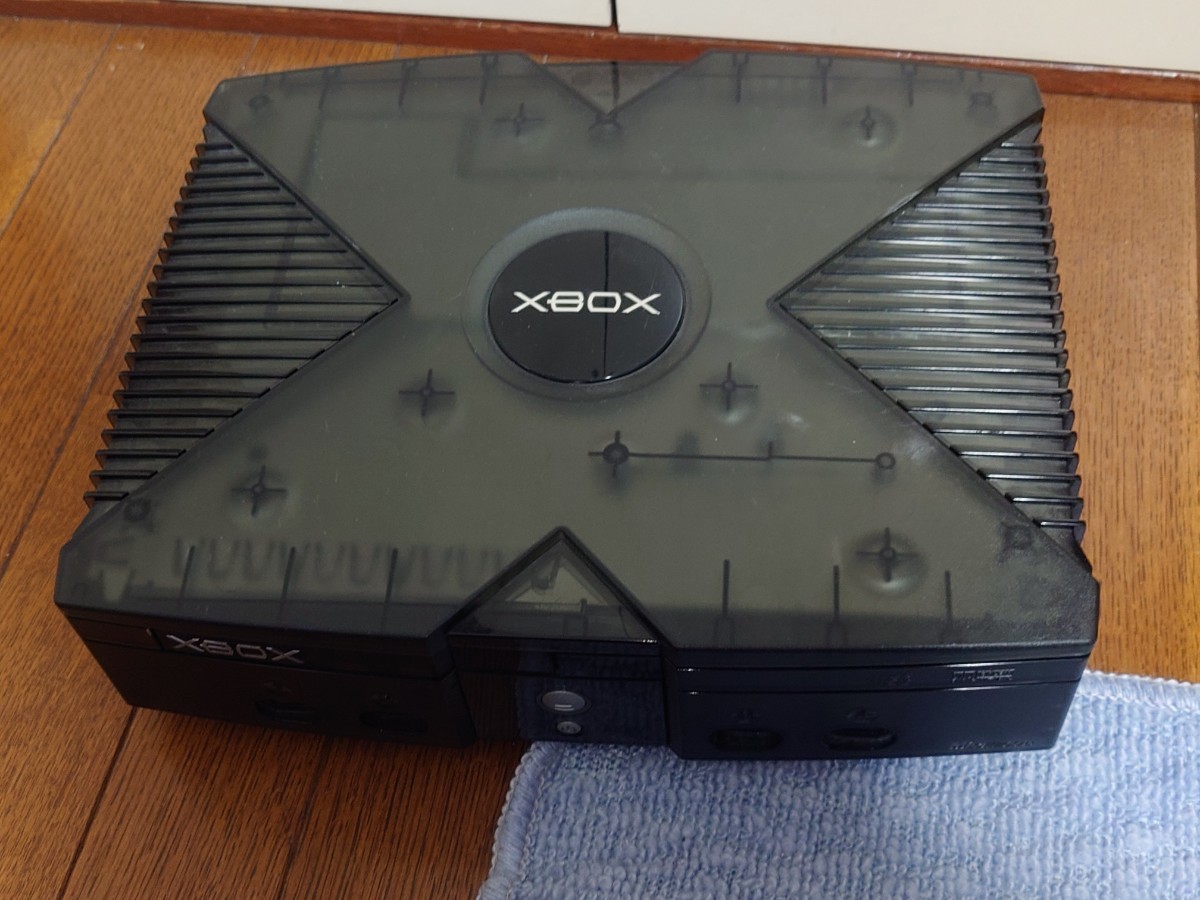 【動作確認済】初代XBOX本体 スペシャルエディション スケルトン　XBOX SPECIAL1EDITION_画像1